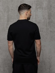 Қара/Теңіз көк/Сары қызғылт сары - Slim Fit - Kem коллекциясынан қысқа жеңді футболкалар 3 жиынтығы - 5суретінің 2 суреті