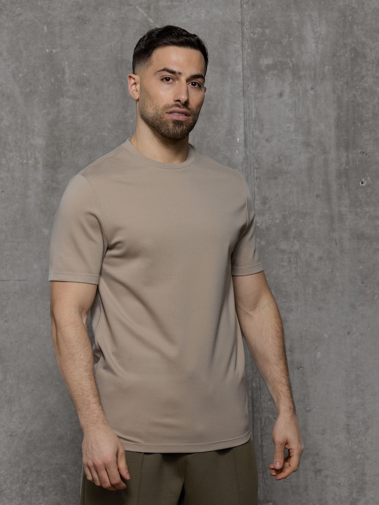 Қара/Теңіз көк/Сары қызғылт сары - Slim Fit - Kem коллекциясынан қысқа жеңді футболкалар 3 жиынтығы - 5суретінің 5 суреті