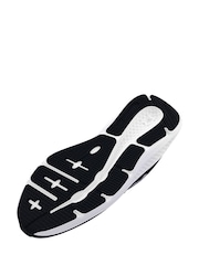 Under Armour Black/White Charged Pursuit 3 Trainers - Image 8 of 8