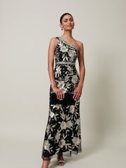 Phase Eight Black Maxi Serafina Dress - Image 2 of 7