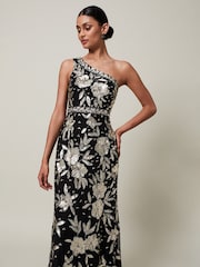 Phase Eight Black Maxi Serafina Dress - Image 5 of 7