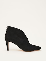 Phase Eight Black Cut-Out Shoe Boots - Image 1 of 7