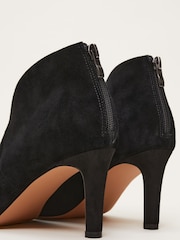 Phase Eight Black Cut-Out Shoe Boots - Image 4 of 7