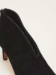 Phase Eight Black Cut-Out Shoe Boots - Image 5 of 7