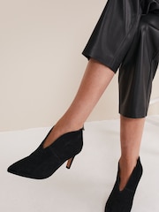 Phase Eight Black Cut-Out Shoe Boots - Image 7 of 7