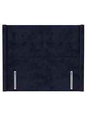 Silentnight Maritime Blue Bloomsbury Luxury Velvet Headboard - Image 1 of 3