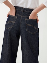 FatFace Blue Whitby Wide Leg Jeans - Image 3 of 3