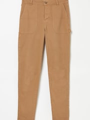 FatFace Brown Peyton Utility Trousers - Image 2 of 2