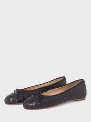 Hobbs Blue Casey Ballerinas - Image 2 of 4