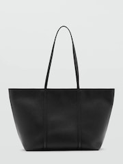 Mango Black Large Tote Bag - Image 1 of 5