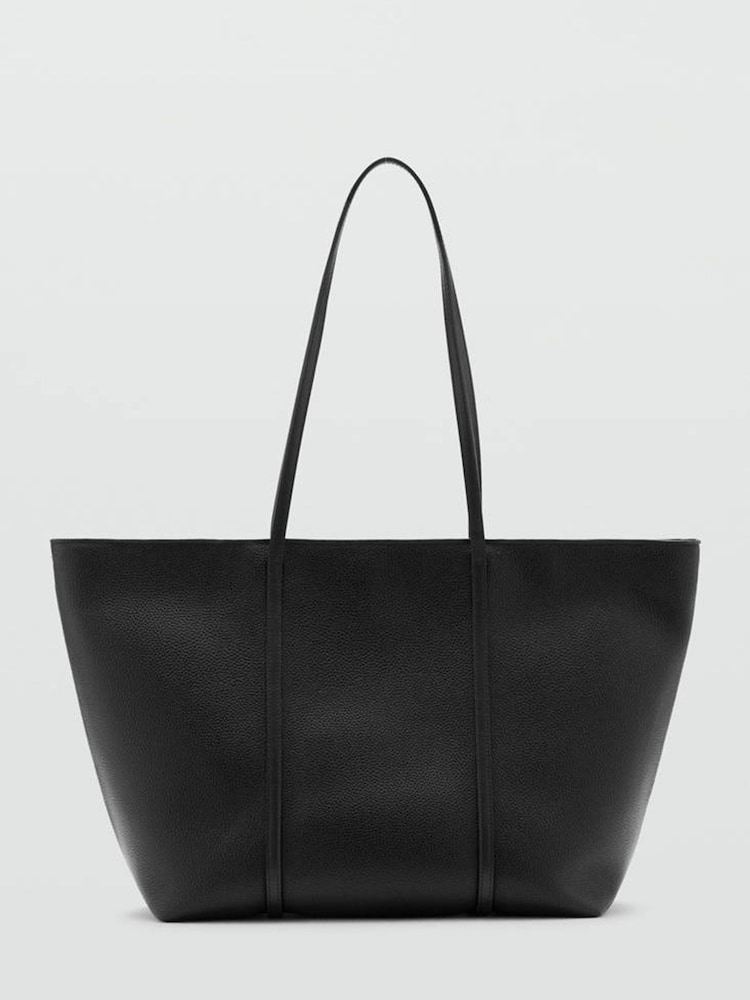 Mango Black Large Tote Bag - Image 1 of 5