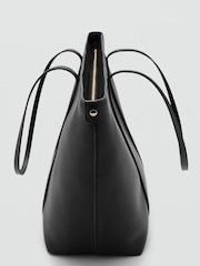 Mango Black Large Tote Bag - Image 5 of 5