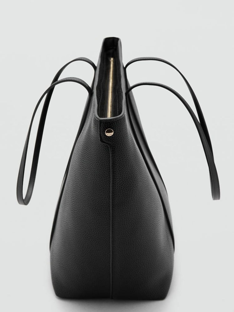 Mango Black Large Tote Bag - Image 5 of 5