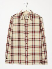 FatFace Natural Chesil Windowpane Shirt - Image 4 of 4