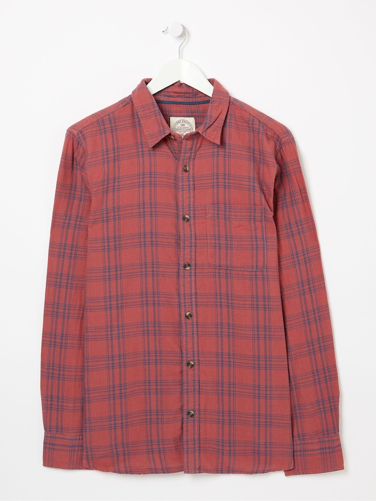 FatFace Pink Chesil Check Shirt - Image 1 of 1
