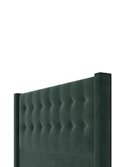 Silentnight Rainforest Green Bloomsbury Luxury Velvet Headboard - Image 3 of 3