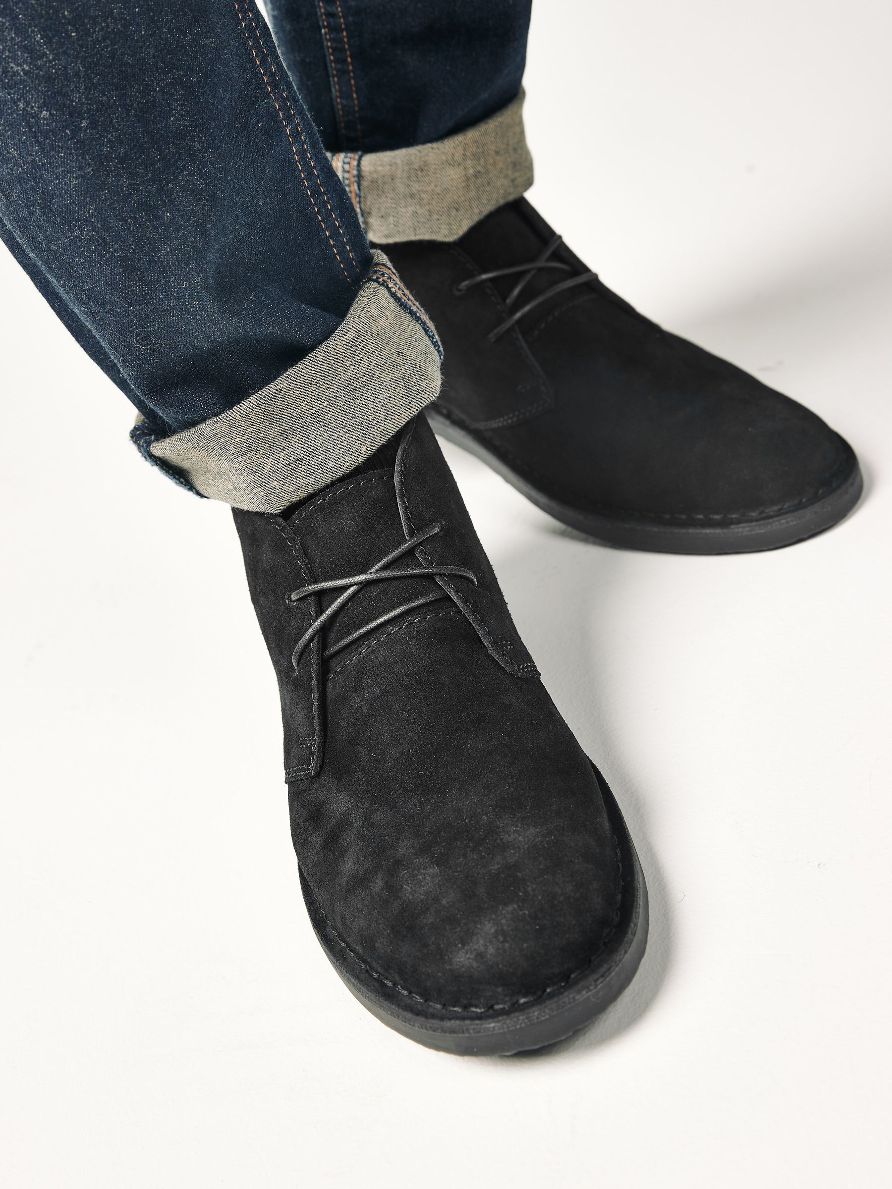 Buy Black Suede Desert Boots from Next USA