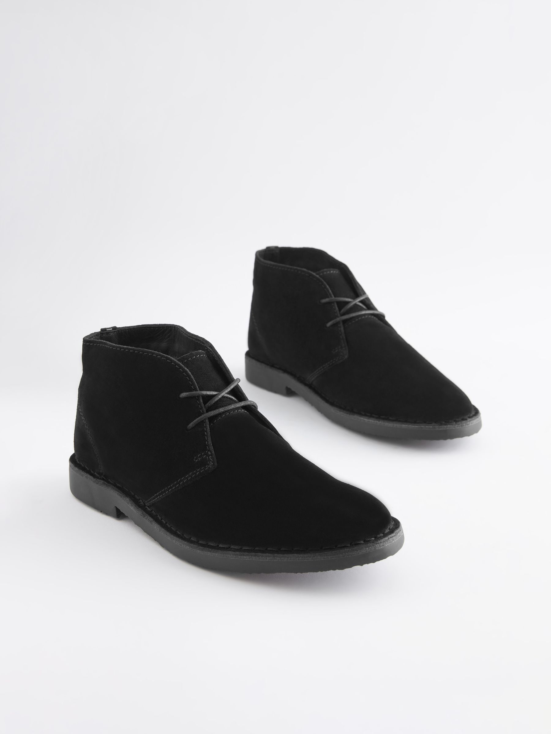 Buy Black Suede Desert Boots from Next Germany