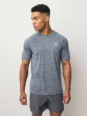 Серый меланж - Футболка Under Armour Tech 2 - Изображение 1 из 5