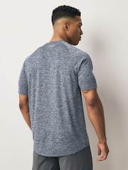 Серый меланж - Футболка Under Armour Tech 2 - Изображение 3 из 5