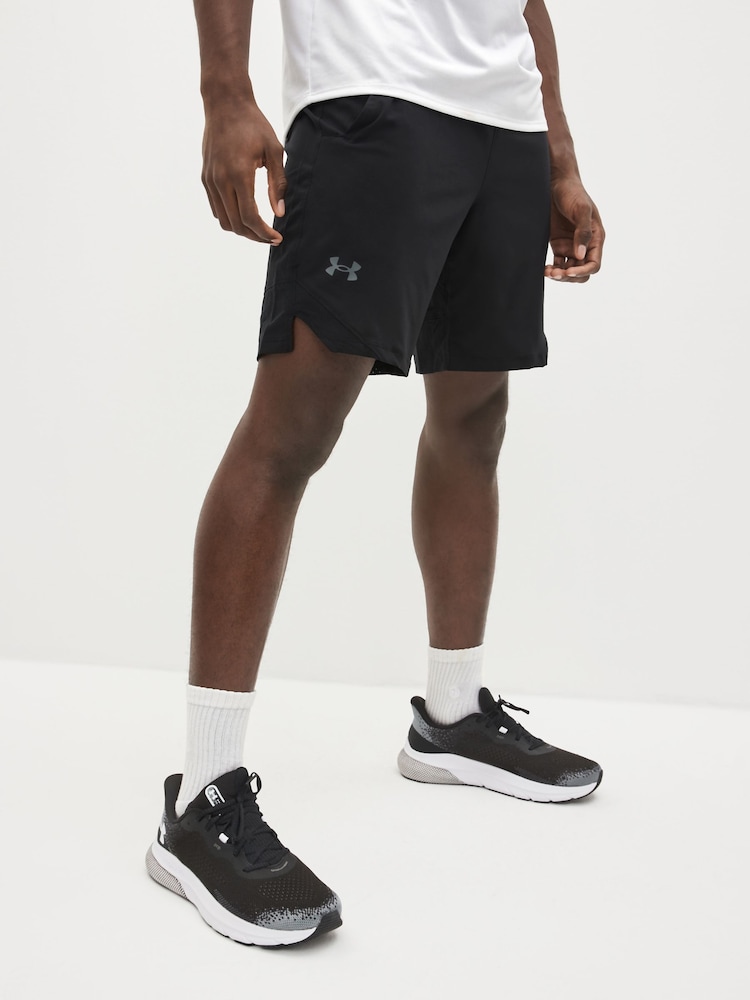 Schwarz - Under Armour Vanish Web-Shorts - Bild 1 von 5