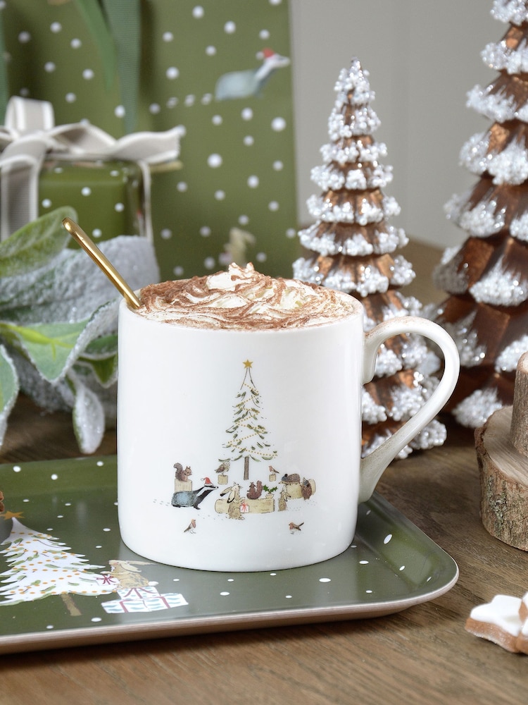 Sophie Allport Festive Forest Large Mug - Image 1 of 2 Sophie Allport Festive Forest Large Mug - Image 1 of 2