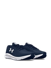 Under Armour Navy Blue Charged Pursuit 3 Trainers - Image 5 of 7