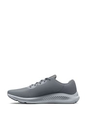 Under Armour Grey Charged Pursuit 3 Trainers - Image 4 of 7