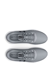 Under Armour Grey Charged Pursuit 3 Trainers - Image 6 of 7