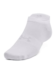 Under Armour White Under Armour Essential No Show Socks 6 Pack - Image 4 of 4