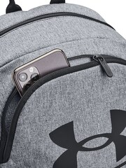 Under Armour Grey Hustle Sport Backpack - Image 4 of 7