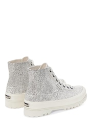 Superga Animal Cotu Alpina Micro Faux Snake Ankle Boots - Image 3 of 5