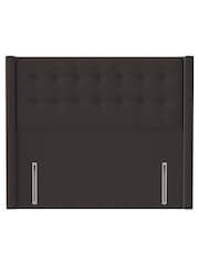 Silentnight Ebony Black Bloomsbury Woven Headboard - Image 1 of 3