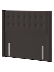 Silentnight Ebony Black Bloomsbury Woven Headboard - Image 2 of 3