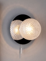 Laura Ashley Polished Chrome Prague Bathroom Single Wall Light - Image 1 of 5