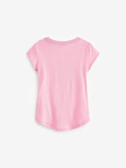 Nike Pink Little Kids Futura T-Shirt - Image 2 of 4