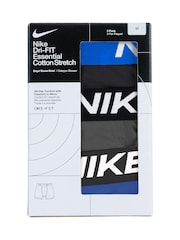 Czarny/niebieski - Nike Kids Boxers 3 Packs - Image 6 of 7