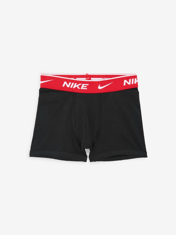 Czarny/czerwony - Nike Kids Boxers 3 Packs - Image 2 of 8
