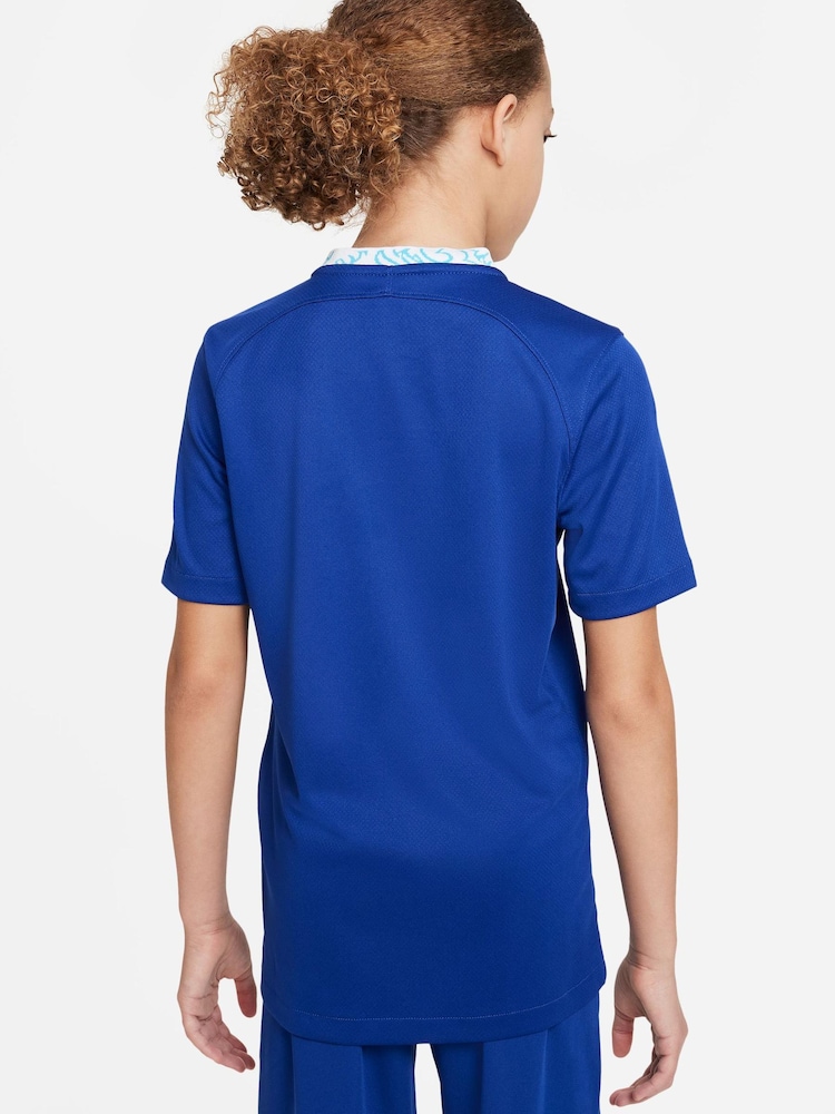 Nike Blue Chelsea FC 22/23 Home Football Shirt - Image 2 of 8