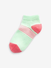 Mehrfarbig - Gestreifte Sneakersocken mit hohem Baumwollanteil, 5er-Pack - Bild 2 von 6