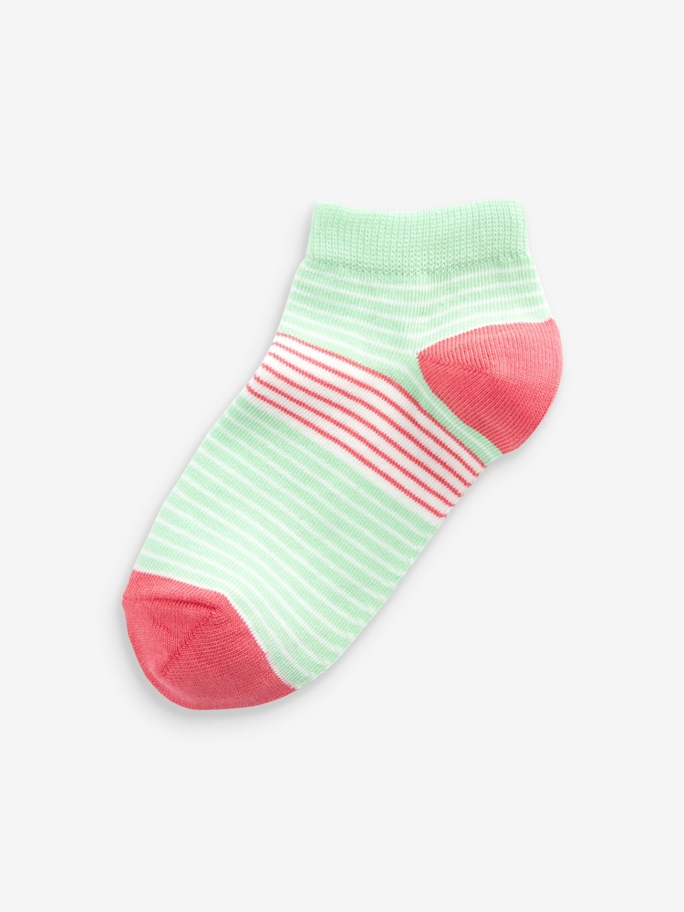 Mehrfarbig - Gestreifte Sneakersocken mit hohem Baumwollanteil, 5er-Pack - Bild 2 von 6