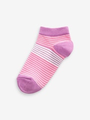 Mehrfarbig - Gestreifte Sneakersocken mit hohem Baumwollanteil, 5er-Pack - Bild 4 von 6