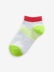 Mehrfarbig - Gestreifte Sneakersocken mit hohem Baumwollanteil, 5er-Pack - Bild 6 von 6