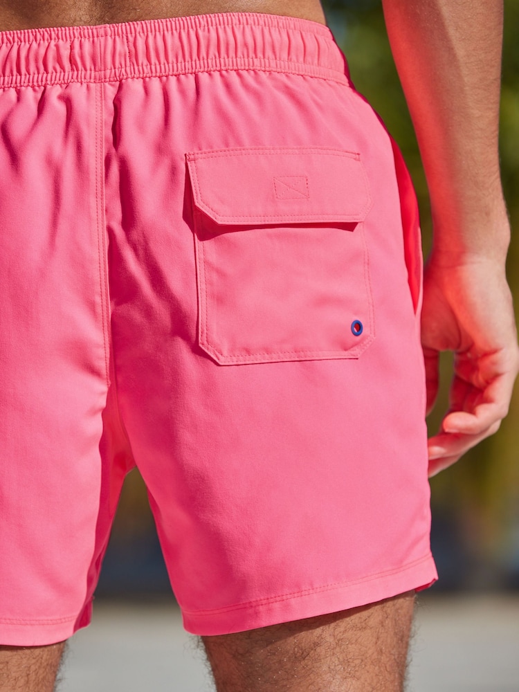 Bright Pink Swim Shorts - Image 2 of 4 Bright Pink Swim Shorts - Image 2 of 4