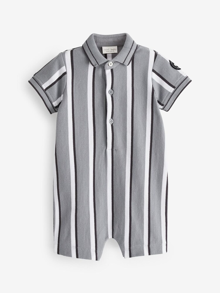 Czarny/biały - Baby 2 Pack Rompers - Image 3 of 5