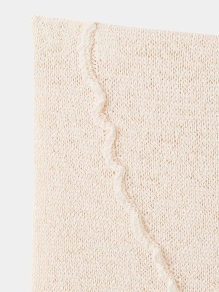 Mango Brown Knit Midi Skirt - Image 2 of 2