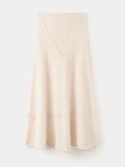 Mango Brown Knit Midi Skirt - Image 5 of 7