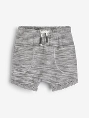 Grey and Navy Blue Baby 4 Pack Shorts - Image 2 of 6