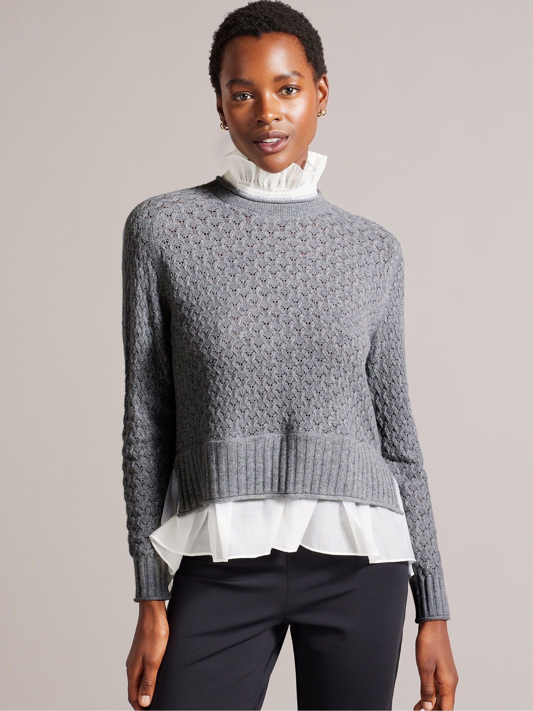 Ted baker grey sweater outlet