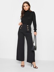 PixieGirl Petite Black Roll Neck Jumper - Image 4 of 5